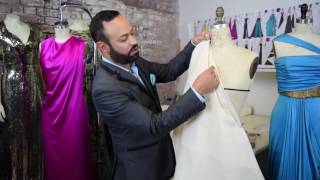 Advanced Draping Fashion School with Nick Verreos [upl. by Atiek]