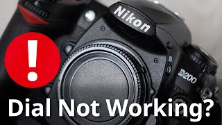 How to Fix Rear Command Dial  Nikon D200  D700  D300 [upl. by Mercier]