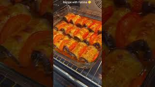 Delicious Eggplant wrap with minced Meat Recipe 😋 shorts cooking recipe streetfood food 😋 [upl. by Aeuhsoj]