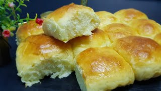 Dinner rolls  ඩිනර් රෝල්  Milk bread recipe [upl. by Nyrak]