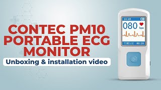 Unboxing amp Installation of Contec PM10 PORTABLE ECG MONITOR [upl. by Gasperoni587]