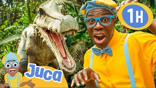 Juca Aprende TUDO Sobre Dinossauros  1 HORA DO JUCA BRASIL  Videos Educativos em Português [upl. by Ami]