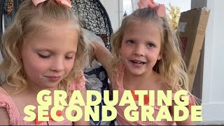 Quadruplets Thoughts on GRADUATING Second Grade [upl. by Hollinger]