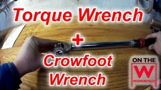 Tip How to Correctly Use a Torque Wrench with a Crowfoot Wrench [upl. by Milicent]