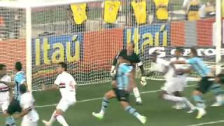 Melhores Momentos  São Paulo 1 x 2 Grêmio  16ª Rodada  Campeonato Brasileiro 2012 120812 [upl. by Jasper]