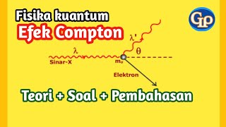 F289Efek Compton Compton effect Teori  Soal  Pembahasan [upl. by Senilec]