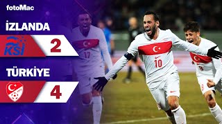 İzlanda 24 Türkiye I Maç Özeti I UEFA Uluslar B Ligi I Önemli Kareler türkiye millitakim [upl. by Henig]