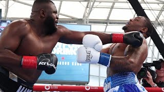 Bakole KOS Jared Anderson in 5 Michael Hunter vs Bakole 2 Big Baby CAN Rebuild Fight REACTION [upl. by Deragon]