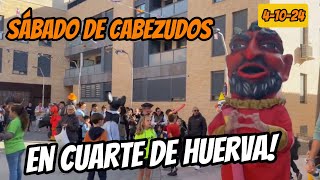 CABEZUDOS en Cuarte de Huerva  Zaragoza   Sabado  5 de Octubre [upl. by Rogerg282]