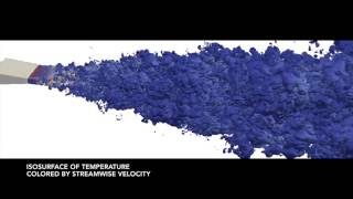 Dynamic mode decomposition of a screeching rectangular jet [upl. by Imyaj]