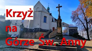 Krzyż na Górze Św Anny pamiątka po kamieniarzach z Raciborza [upl. by Krystal]