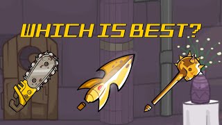 What is the Best Gold Weapon in Castle Crashers [upl. by Cinderella585]