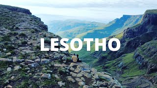 LESOTHO TRIP VIA SANI PASS  ENGAGEMENT HONEYMOON  HIKING amp HORSE RIDING  South African YouTuber [upl. by Chappie]