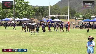 Game 43  Field 1  Gordonvale Indigenous Rugby League Carnival  Top End Tiak vs Tagalaka Waangu [upl. by Aicillyhp]