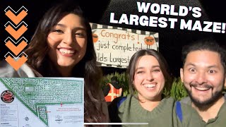 Vlog 12 Doing the Worlds LARGEST Corn Maze [upl. by Gina]