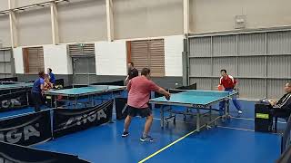 2024 NSW veterans div 1 Jim Peng vs Sourav Majumdar set 2 [upl. by Shenan]