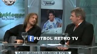 Caniggia opina de Messi DT Maradona Sudafrica 2010 Hablemos de Futbol 06 10 2010 [upl. by Euh]