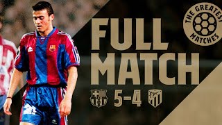 Barcelona VS Atletico Madrid 54 Full Match 19961997 [upl. by Keely]