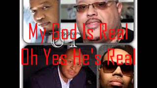 Fred Hammond ft United Tenors  My God Is Real wLyrics [upl. by Adnarim]