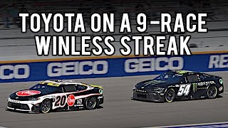 NASCAR Mailbox Will Toyota Win When it Matters [upl. by Durwin200]