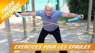 ÉLASTIQUES  MUSCLER SES ÉPAULES SANS ALLER EN SALLE [upl. by Taima35]