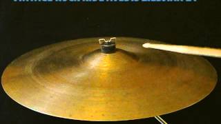 Vintage 70 Zildjian Avedis Rock Ride 21quot cymbal [upl. by Der]