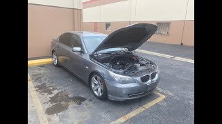 BMW DTC P0335 HOW TO REPLACE CRANKSHAFT POSITION SENSOR ON BMW 528I [upl. by Triley]