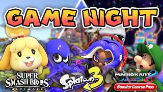 🔴Live  Game Night  DA Weekend  Playing SSBU Mk8 Deluxe PKM Swsh and Splatoon 3 With Viewers [upl. by Delogu]