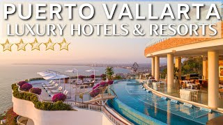 TOP 10 Best Luxury 5 Star Beachfront Hotels And Resorts In PUERTO VALLARTA Mexico [upl. by Ettennaj]