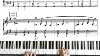 Bastien piano basic Level 2 Harmonic Blues [upl. by Sivrup406]