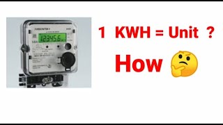 Kwh  unit  how to calculate electrical consumption  meter [upl. by Notyrb920]