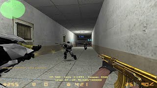 SOMEONE BAN THESE LAGGERS🤦🏻‍♂️GOLDEN MP5ampAK47ampM4A1CS 16 ZOMBIE ESCAPE [upl. by Bradway21]