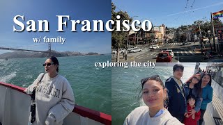 SAN FRANCISCO VLOG  exploring the city food trip amp shopping haul [upl. by Jeanine]