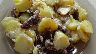 23 Мясо с картошкой в духовке Meat and potatoes in the oven [upl. by Eelan]