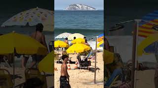 🇧🇷 Ipanema Beach Rio de Janeiro Brazil shorts [upl. by Camm]