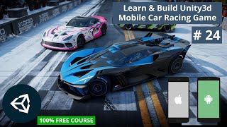 Unity Car Speed Boost Pads Tutorial  Mobile Android iOS Game Development Full Course [upl. by Isadora479]