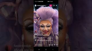 ellie diamond  rpdr uk s2  instagram live  monday 25 october 2021 [upl. by Ravi510]