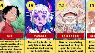 Ranking The Saddest One Piece Backstories [upl. by Allemac]