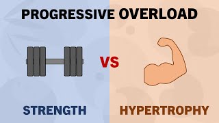 Progressive Overload for Strength vs Hypertrophy Training  How to Progress Training Variables [upl. by Buchheim401]