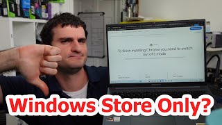 How To Get Out Of Windows 11 S Mode To Install Apps Outside of Microsoft Store [upl. by Siram]