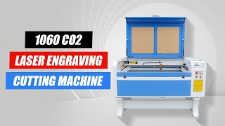 1060 Co2 Laser Engraving Cutting Machine For Nonmetal [upl. by Kcirderf]