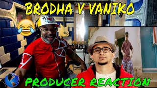 Brodha V x Jordindian Vainko Music Video  Producer Reaction [upl. by Durward]