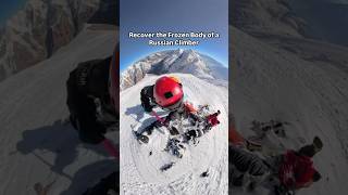 Recover the Frozen Body of a Russian Climber explorewithnsy rescue travel [upl. by Yerffeg]