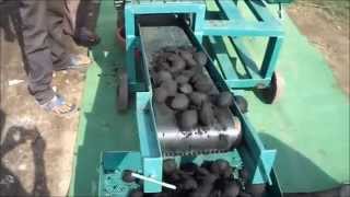 Small Pillow Shaped Briquette Making Machine [upl. by Nnaed]