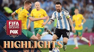 Argentina vs Australia Highlights  2022 FIFA World Cup  Round of 16 [upl. by Oetam]