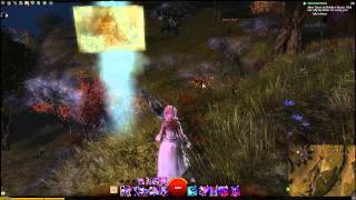 Guild Wars 2 Fields Of Ruin Vista  Warriors Crown [upl. by Nosac59]