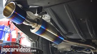 JDM Exhaust Sound Nissan Skyline R32 GTR w Mines Exhaust [upl. by Zischke]