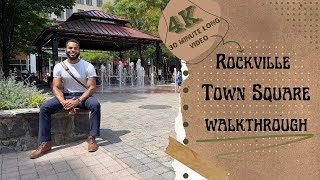 Moving To Maryland  Rockville 4K Virtual Walking Tour 2023 [upl. by Arenat]