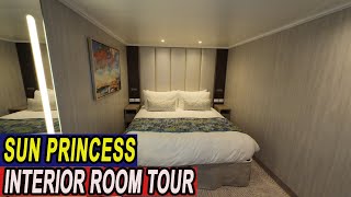 SUN PRINCESS  Interior Room Tour 10218 [upl. by Yreffej708]