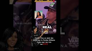 whewwhunnii Falynn Pina talks running into Porsha Williams [upl. by Patterman]